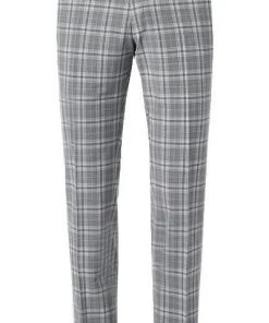 CG Anzug Caden-Cedric 90-143S3/423712+433063/81 Slim Fit, Schurwoll-Stretch, Steingrau kariert, Grau-hellblau -Anzüge & Westen Verkäufe 335845 norm8