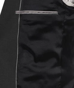 Carl Gross Anzug 30-031S0/325031+338343/90 Reise-Anzug, Regular Fit, Schurwoll-Stretch, Schwarz -Anzüge & Westen Verkäufe 335895 norm5