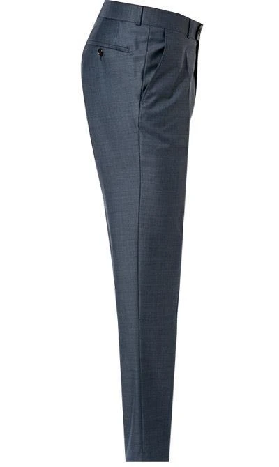 Carl Gross Anzug 40-016N0/324972+339603/62 Schurwolle, Jeansblau meliert, Jeansblau 10 Carl Gross Anzug 40-016N0/324972+339603/62 Schurwolle, Jeansblau meliert, Jeansblau – Bild 8