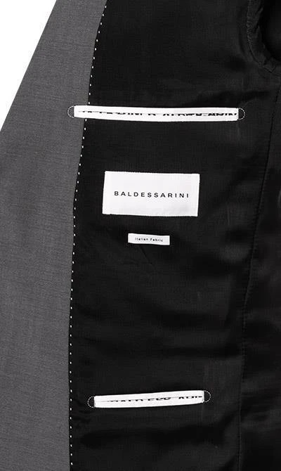 BALDESSARINI Anzug 14050+17050/000/08828/9209 Modern Fit, Schurwolle, Graphit meliert, Grau 7 BALDESSARINI Anzug 14050+17050/000/08828/9209 Modern Fit, Schurwolle, Graphit meliert, Grau – Bild 5