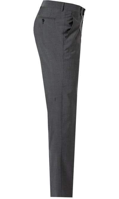 BALDESSARINI Anzug 14050+17050/000/08828/9209 Modern Fit, Schurwolle, Graphit meliert, Grau 10 BALDESSARINI Anzug 14050+17050/000/08828/9209 Modern Fit, Schurwolle, Graphit meliert, Grau – Bild 8