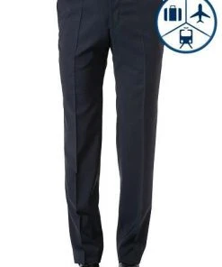 BALDESSARINI Hose 17050/000/08828/6300 Modern Fit, Schurwolle, Nachtblau