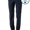 BALDESSARINI Hose 17050/000/08829/6300 Modern Fit, Schurwolle, Nachtblau kariert, Nachtblau -Anzüge & Westen Verkäufe 335994 norm