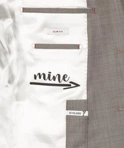 CG Anzug Patrick-Pascal 90-146N0/424002+430013/71 Slim Fit, Schurwolle, Graubraun meliert , Grau -Anzüge & Westen Verkäufe 336466 norm6