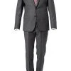 ROY ROBSON Anzug S00050561004400+295400/A020 Slim Fit, Schurwolle Super100 wasserabweisend, Grau meliert, Grau