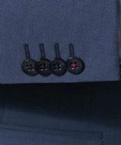 ROY ROBSON Anzug S00050571004400+295400/A450 Slim Fit, Schurwolle Super100 wasserabweisend, Dunkelblau, Blau -Anzüge & Westen Verkäufe 337801 norm4