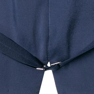 ROY ROBSON Weste S05050631704100/A410 Slim Fit, Schurwolle Super100 wasserabweisend, Dunkelblau gemustert, Dunkelblau 5 ROY ROBSON Weste S05050631704100/A410 Slim Fit, Schurwolle Super100 wasserabweisend, Dunkelblau gemustert, Dunkelblau – Bild 3