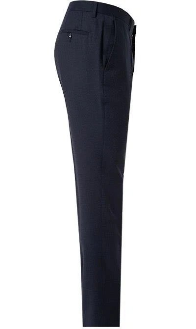 ROY ROBSON Anzug 050631594900+1704100+1295400/A410 Anzug mit Weste, Slim Fit, Schurwolle Super100 wasserabweisend, Dunkelblau gemustert, Dunkelblau 11 ROY ROBSON Anzug 050631594900+1704100+1295400/A410 Anzug mit Weste, Slim Fit, Schurwolle Super100 wasserabweisend, Dunkelblau gemustert, Dunkelblau – Bild 9