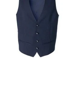 ROY ROBSON Anzug 050351594900+1704100+1295400/A410 Anzug mit Weste, Slim Fit, Schurwolle wasserabweisend, Dunkelblau meliert, Dunkelblau -Anzüge & Westen Verkäufe 338560 norm4