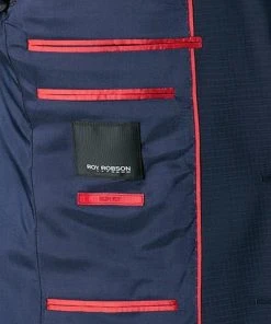 ROY ROBSON Anzug 050351594900+1704100+1295400/A410 Anzug mit Weste, Slim Fit, Schurwolle wasserabweisend, Dunkelblau meliert, Dunkelblau -Anzüge & Westen Verkäufe 338560 norm7