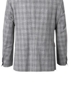 Pierre Cardin Anzug 42255+72238/810/94419/2900 Modern Fit, Mikrofaser, Hellgrau kariert, Silbergrau -Anzüge & Westen Verkäufe 339020 norm3
