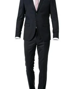 JOOP! Anzug Damon-Gun 30021183+184/402 Extra Slim Fit, Woll-Stretch, Nachtblau