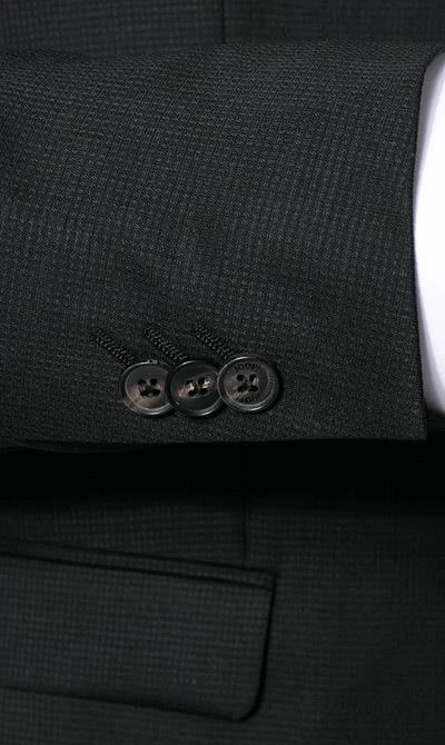 JOOP! Anzug Damon-Gun 30021183+184/001 Extra Slim Fit, Woll-Stretch, Schwarz 6 JOOP! Anzug Damon-Gun 30021183+184/001 Extra Slim Fit, Woll-Stretch, Schwarz – Bild 4