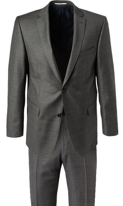 Carl Gross Anzug 40-016N0/324972+339603/52 Schurwolle, Anthrazit meliert, Anthrazit 4 Carl Gross Anzug 40-016N0/324972+339603/52 Schurwolle, Anthrazit meliert, Anthrazit – Bild 2