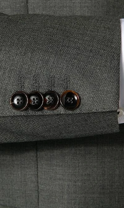 Carl Gross Anzug 40-016N0/324972+339603/52 Schurwolle, Anthrazit meliert, Anthrazit 6 Carl Gross Anzug 40-016N0/324972+339603/52 Schurwolle, Anthrazit meliert, Anthrazit – Bild 4