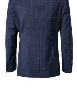 Strellson Anzug Aron-Maser 30020958+957/402 Slim Fit, Schurwolle Super100, Dunkelblau kariert , Dunkelblau -Anzüge & Westen Verkäufe 341326 norm3