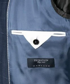 Strellson Anzug Aron-Maser 30020958+957/402 Slim Fit, Schurwolle Super100, Dunkelblau kariert , Dunkelblau -Anzüge & Westen Verkäufe 341326 norm5