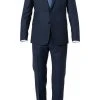 Strellson Anzug Allen-Mercer 30020627+628/430 Slim Fit, Schurwolle, Dunkelblau , Dunkelblau -Anzüge & Westen Verkäufe 341356 norm