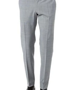 Strellson Hose Mercer 30021891/035 Slim Fit, Schurwolle, Mittelgrau , Mittelgrau