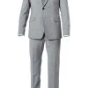 Strellson Anzug Allen-Mercer 30021890+891/035 Slim Fit, Schurwoll-Stretch, Mittelgrau , Mittelgrau