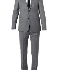 Strellson Anzug Allen-Mercer 30021939+940/030 Slim Fit, Schurwolle, Grau