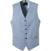 JOOP! Weste Wackno 30020523/426 Schurwolle-Leinen, Hellblau meliert, Hellblau