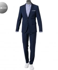 JOOP! Anzug Herby-Blayr 30017631+641/410 Slim Fit, Schurwoll-Stretch, Navy