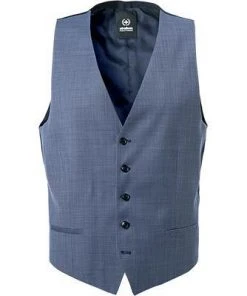 Strellson Weste Ves 30020646/444 Schurwolle, Bleu, Blau