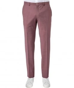 Daniel Hechter Hose 25825/101115/210 Modern Fit, Schurwoll-Stretch waschbar, Malve gemustert, Malve