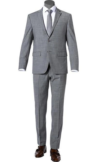 Daniel Hechter Anzug 40204+40254/100121/920 Modern Fit, Schurwoll-Stretch, Grau meliert , Grau 3 Daniel Hechter Anzug 40204+40254/100121/920 Modern Fit, Schurwoll-Stretch, Grau meliert , Grau