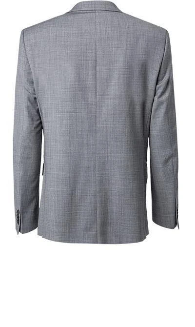 Daniel Hechter Anzug 40204+40254/100121/920 Modern Fit, Schurwoll-Stretch, Grau meliert , Grau 5 Daniel Hechter Anzug 40204+40254/100121/920 Modern Fit, Schurwoll-Stretch, Grau meliert , Grau – Bild 3