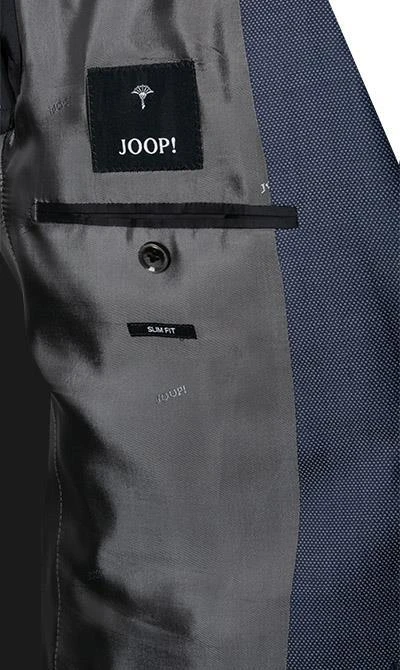 JOOP! Anzug Herby-Blayr 30021562+563/427 Slim Fit, Schurwolle Super100, Blau 8 JOOP! Anzug Herby-Blayr 30021562+563/427 Slim Fit, Schurwolle Super100, Blau – Bild 6