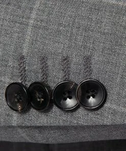 Windsor Anzug Garon+Santio 30019703+30019518/030 Anzug Garon-Santio, Shaped Fit, Schurwolle, Grau kariert, Grau -Anzüge & Westen Verkäufe 344745 norm4