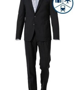 Strellson Anzug Acon-Saturn 30021809+20936/401 Slim Fit, Schurwoll-Stretch, Nachtblau