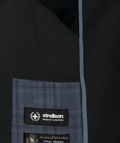Strellson Anzug Acon-Saturn 30021809+20936/401 Slim Fit, Schurwoll-Stretch, Nachtblau -Anzüge & Westen Verkäufe 344885 norm5