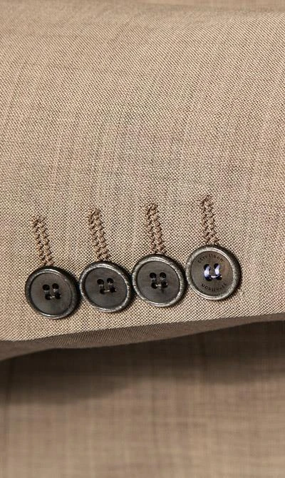 Strellson Anzug Acon-Saturn 30021809+20936/265 Slim Fit, Schurwoll-Stretch, Braun meliert, Braun 6 Strellson Anzug Acon-Saturn 30021809+20936/265 Slim Fit, Schurwoll-Stretch, Braun meliert, Braun – Bild 4