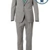 Strellson Anzug Acon-Saturn 30021809+20936/032 Slim Fit, Schurwoll-Stretch, Grau meliert, Grau