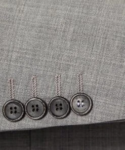 Strellson Anzug Acon-Saturn 30021809+20936/032 Slim Fit, Schurwoll-Stretch, Grau meliert, Grau -Anzüge & Westen Verkäufe 344966 norm4