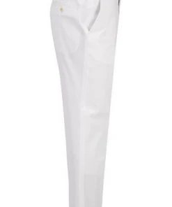 BOSS Hose Perin 50427343/100 Slim Fit, Baumwolle, Weiß -Anzüge & Westen Verkäufe 345823 norm3