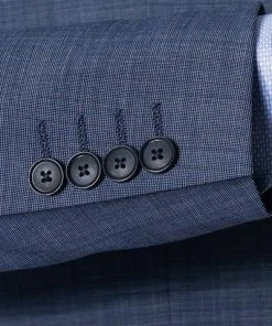 Pierre Cardin Anzug 52261+72240/810/75231/3350 Regular Fit, Schurwoll-Stretch Futureflex, Blau meliert, Blau -Anzüge & Westen Verkäufe 346802 norm4