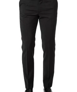 Pierre Cardin Hose Auguste 71738/850/94602/2000 Smokinghose, Schurwolle Super110, Schwarz