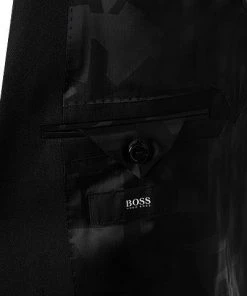 BOSS Anzug Nihen-Phil 50421778+1819/402 Smoking Nihen-Phil, Extra Slim Fit, Schurwolle, Schwarz, Dunkelblau -Anzüge & Westen Verkäufe 346916 norm5