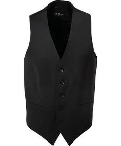 OSCAR JACOBSON Weste Carlo 4424158/310 Wolle, Schwarz