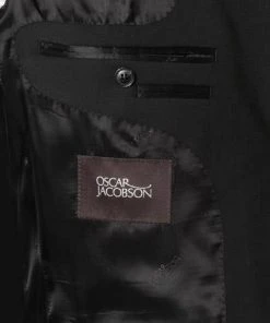 OSCAR JACOBSON Anzug 30504158+442+5374158/310 Anzug mit Weste, Wolle, Schwarz -Anzüge & Westen Verkäufe 347717 norm7