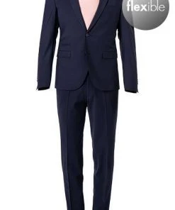 CINQUE Anzug 2219+2119-1543/69 Anzug Cicastell, Super Slim, Schurwoll-Stretch, Dunkelblau