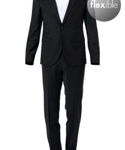 CINQUE Anzug 2219+2119-1543/99 Anzug Cicastell, Super Slim, Schurwoll-Stretch, Schwarz, Anthrazit