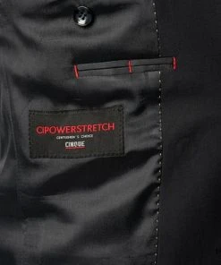 CINQUE Anzug 2219+2119-1543/99 Anzug Cicastell, Super Slim, Schurwoll-Stretch, Schwarz, Anthrazit -Anzüge & Westen Verkäufe 348415 norm6