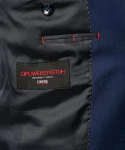 CINQUE Anzug 2219+2119-1543/65 Anzug Cicastell, Super Slim, Schurwoll-Stretch, Navy -Anzüge & Westen Verkäufe 348418 norm6