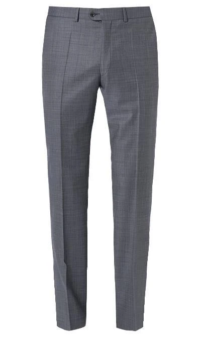 EDUARD DRESSLER Anzug 00720/6B01+3B25/41 Shaped Fit, Schurwolle Super110, Graublau meliert, Graublau 9 EDUARD DRESSLER Anzug 00720/6B01+3B25/41 Shaped Fit, Schurwolle Super110, Graublau meliert, Graublau – Bild 7