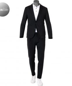CINQUE Anzug Cidatini-Cijuno 2227+2157-1560/99 Slim Fit, Jersey halbgefüttert, Schwarz